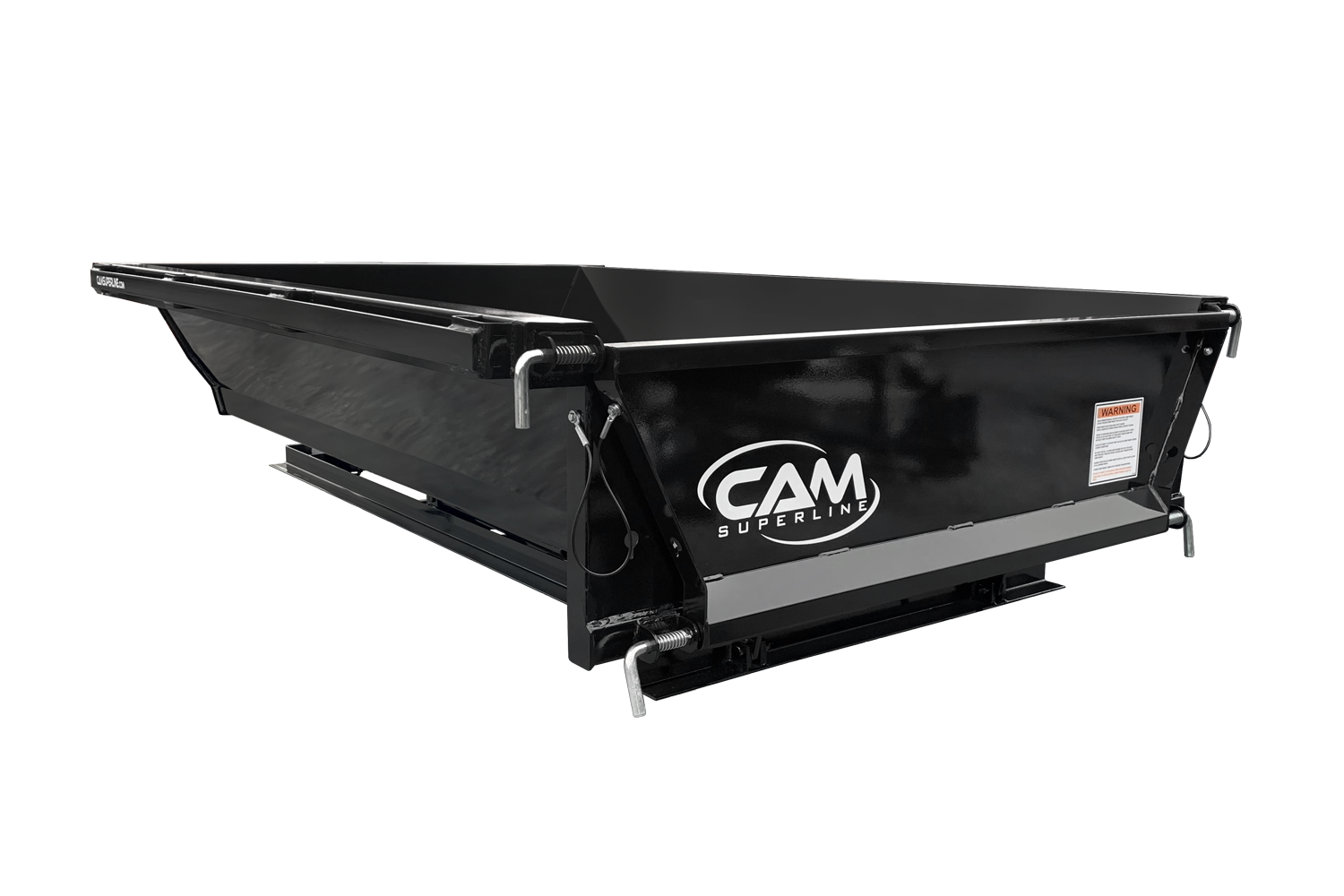 Cam Superline | 6' & 8' Dump Insert | Image | Back side of black 6' & 8' Dump Insert, closed