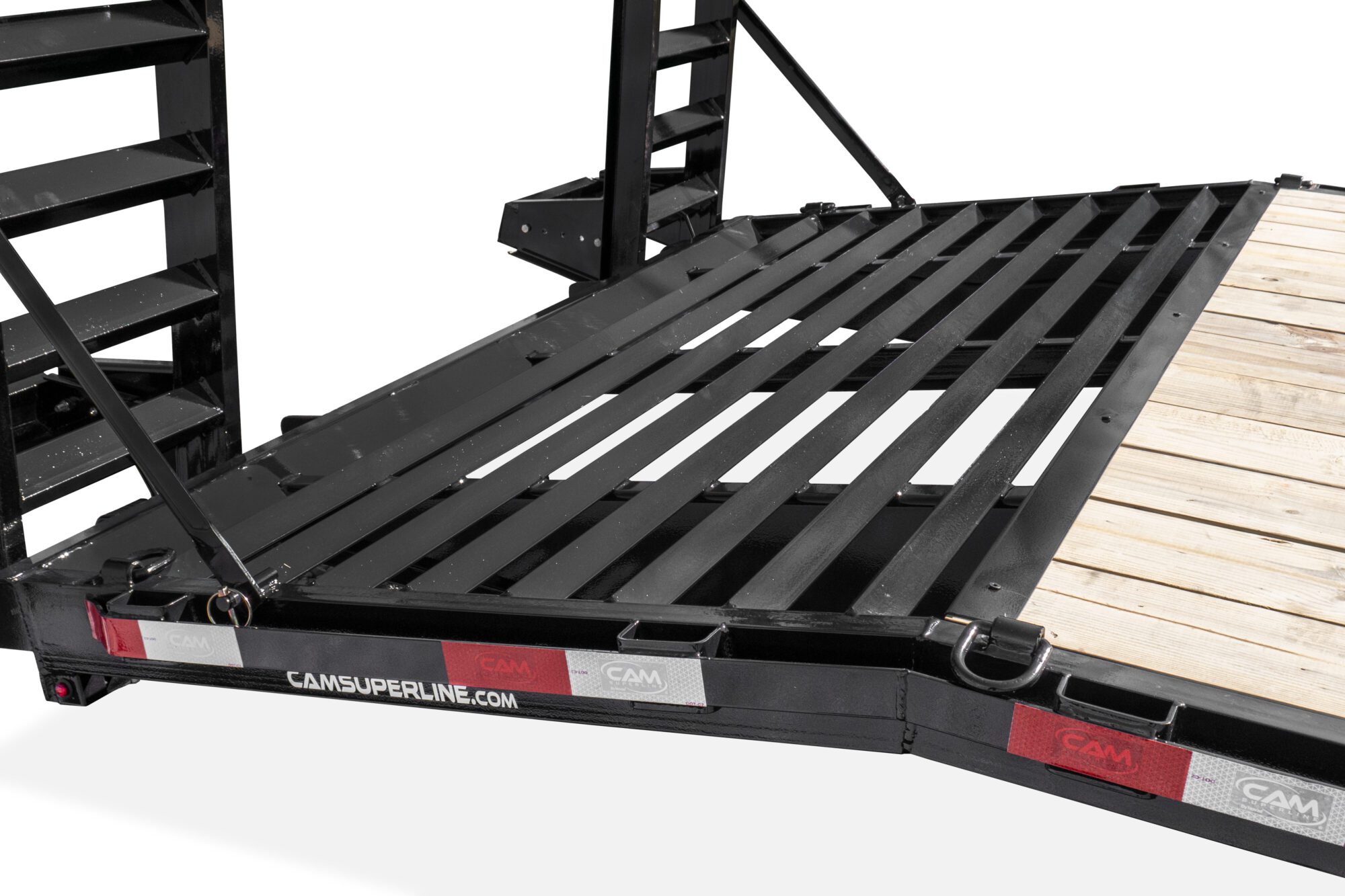 CAM Superline Deckover Beavertail Trailer Beavertail Ramp