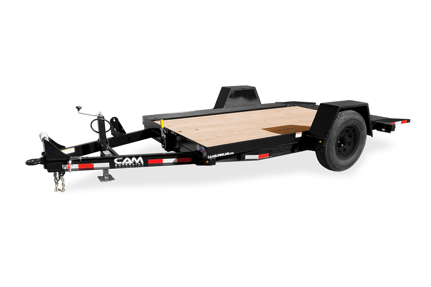 CAM Superline Single Axle Tilt Trailer Front