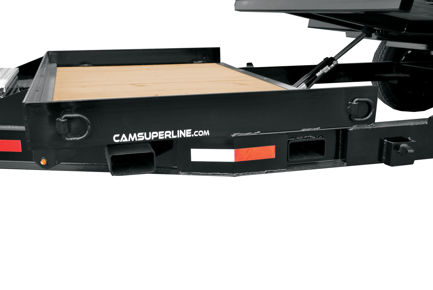 CAM Superline Split Deck Tilt Trailer Pallet Fork Carrier