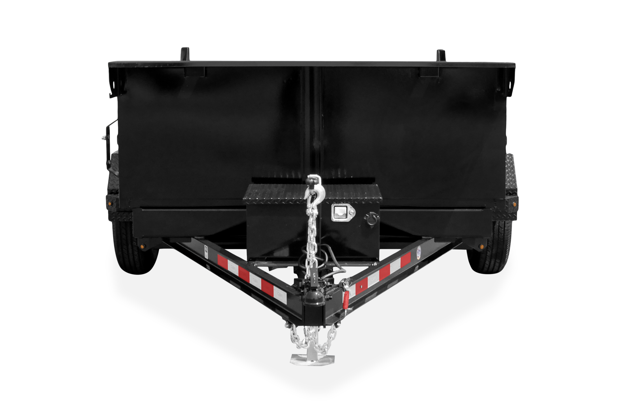 CAM Superline Standard Duty Low Profile Dump Trailer Straight Front Down