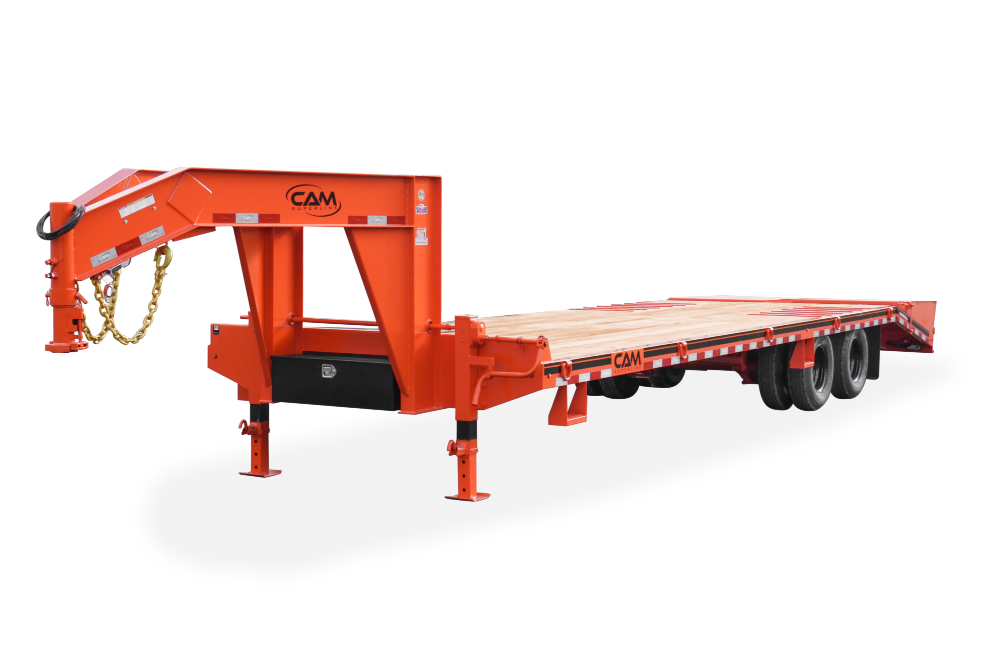 CAM Superline The BEAST Deckover Trailer Front Hero Image