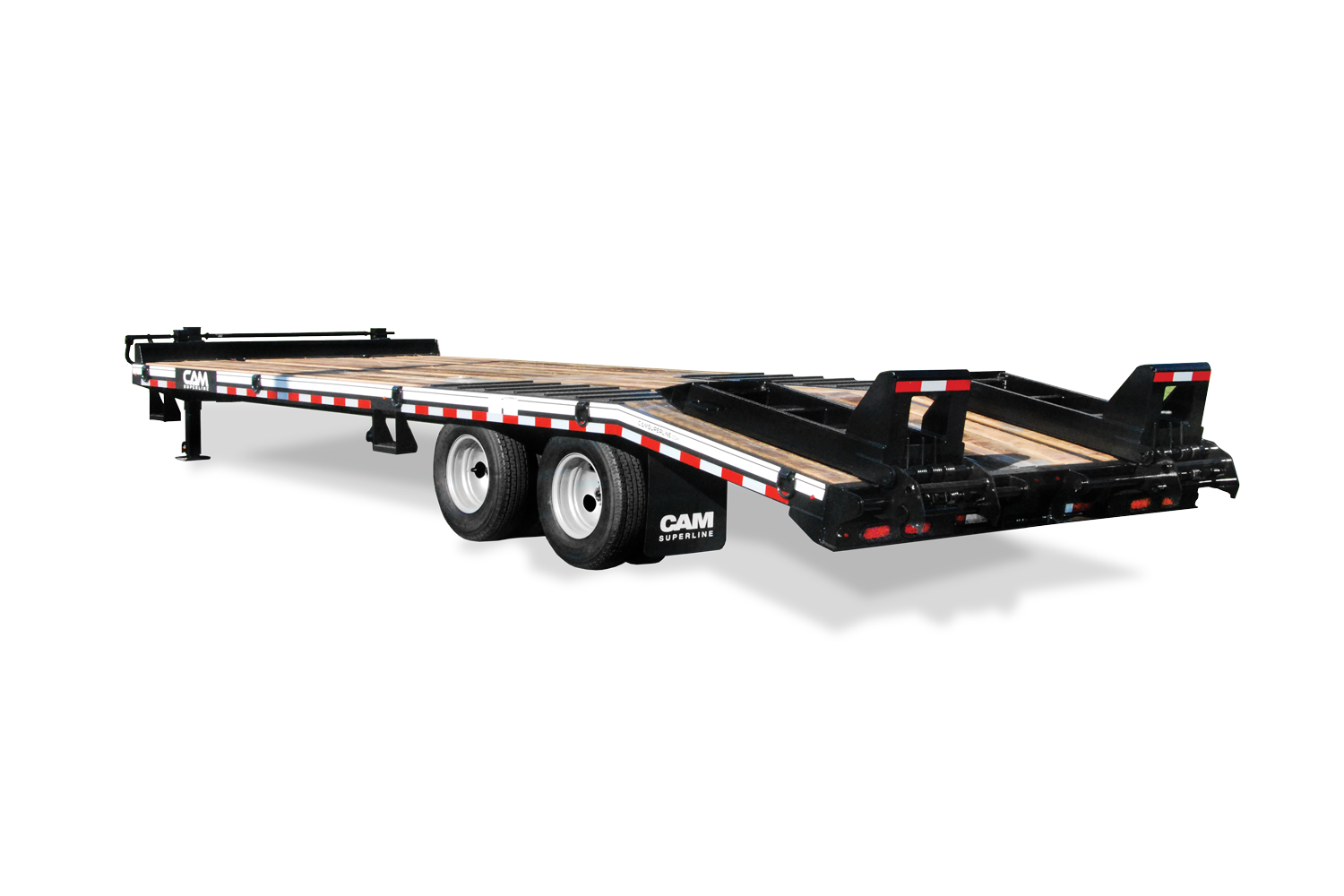 CAM Superline The BEAST Deckover Trailer Rear Angled
