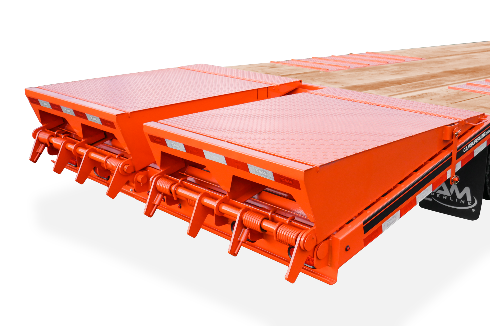 CAM Superline The BEAST Deckover Trailer Rear Ramps