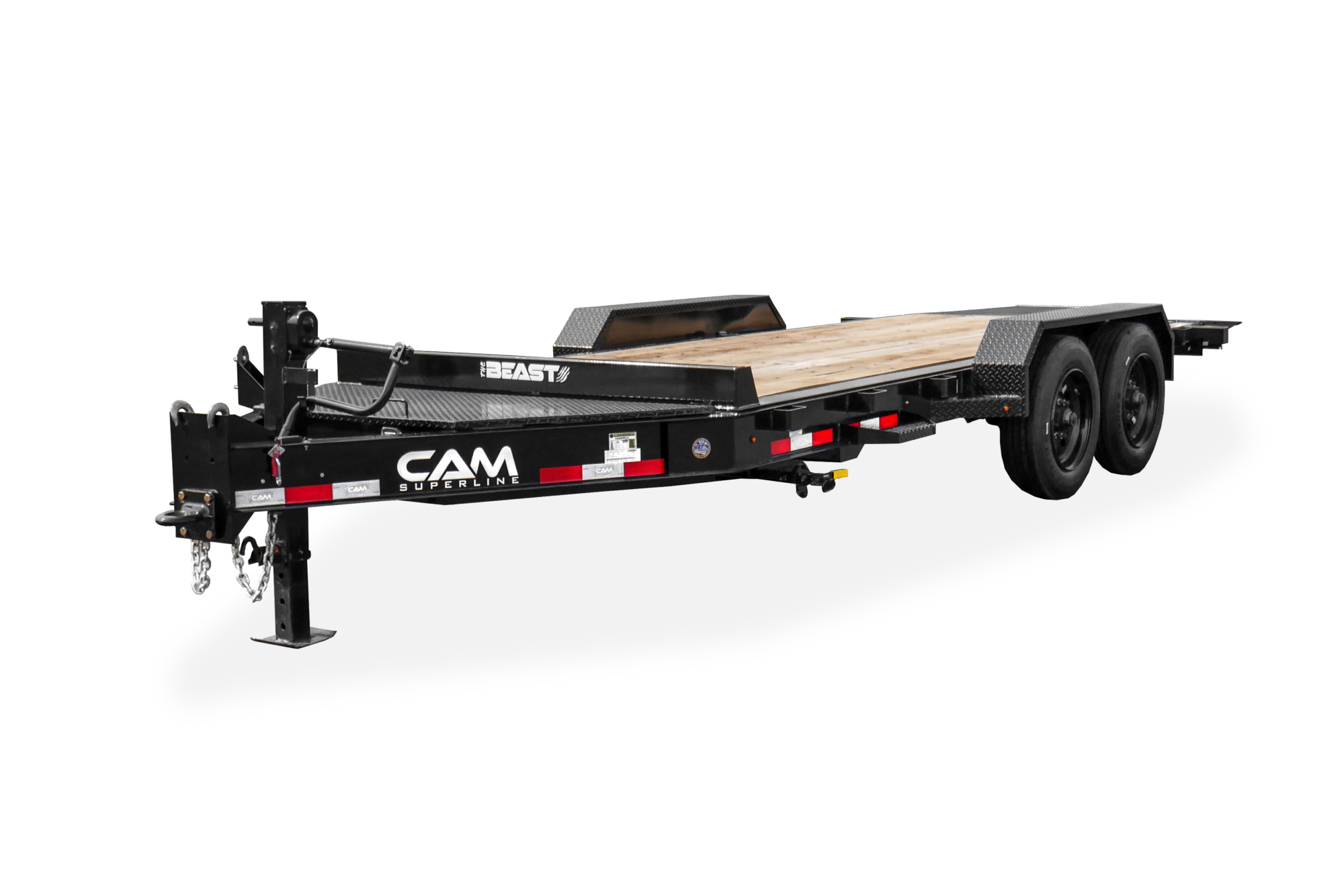 CAM Superline The BEAST Tilt Trailer Front Down
