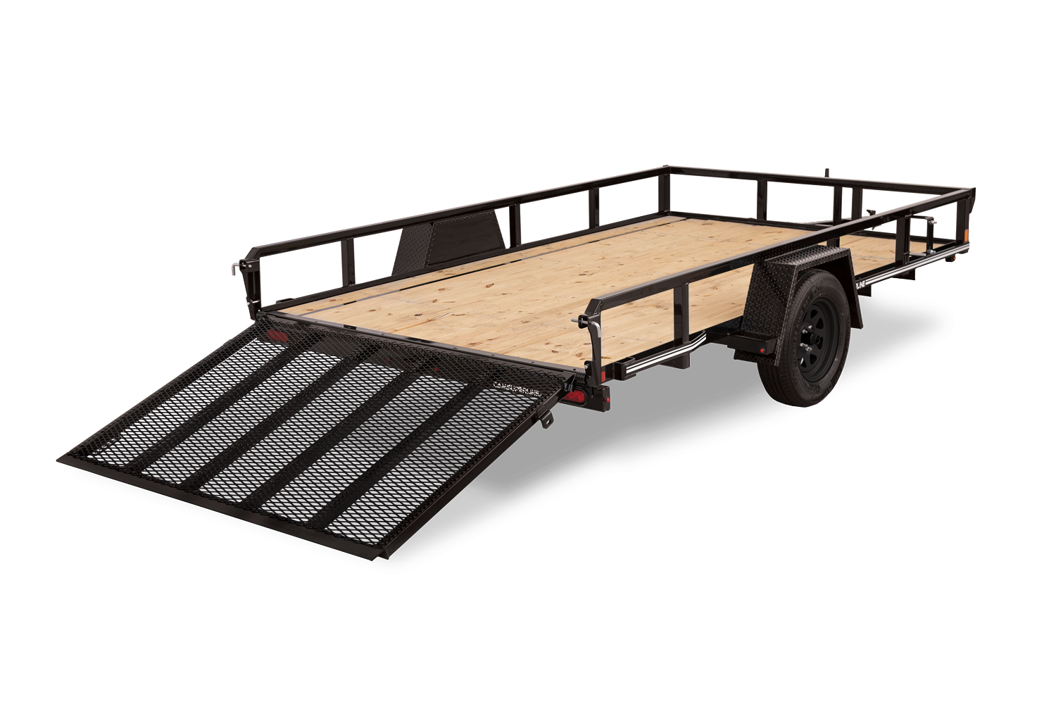 CAM Superline Utility Trailer Single Axle Rear