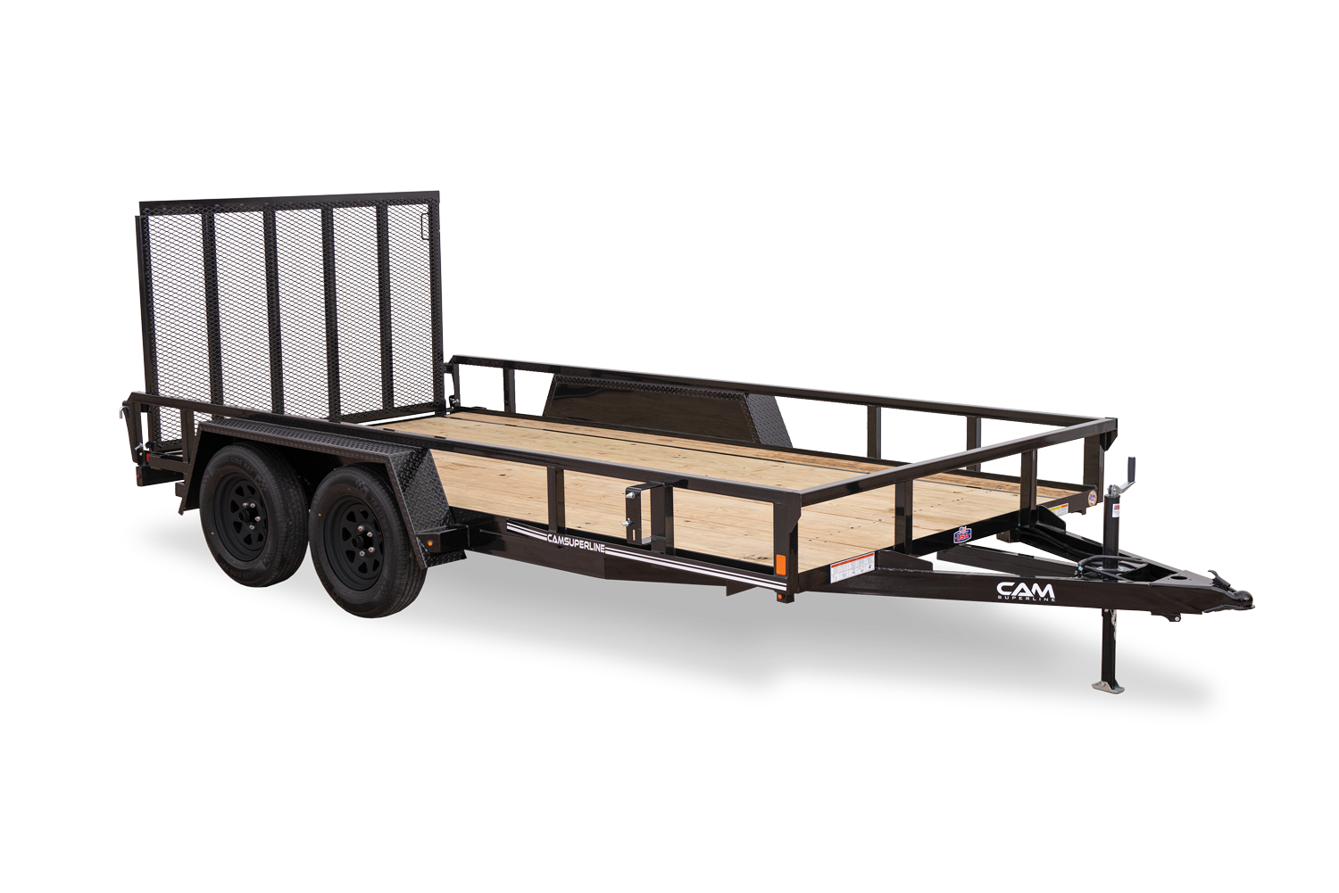 CAM Superline Utility Trailer Tandem Axle Front