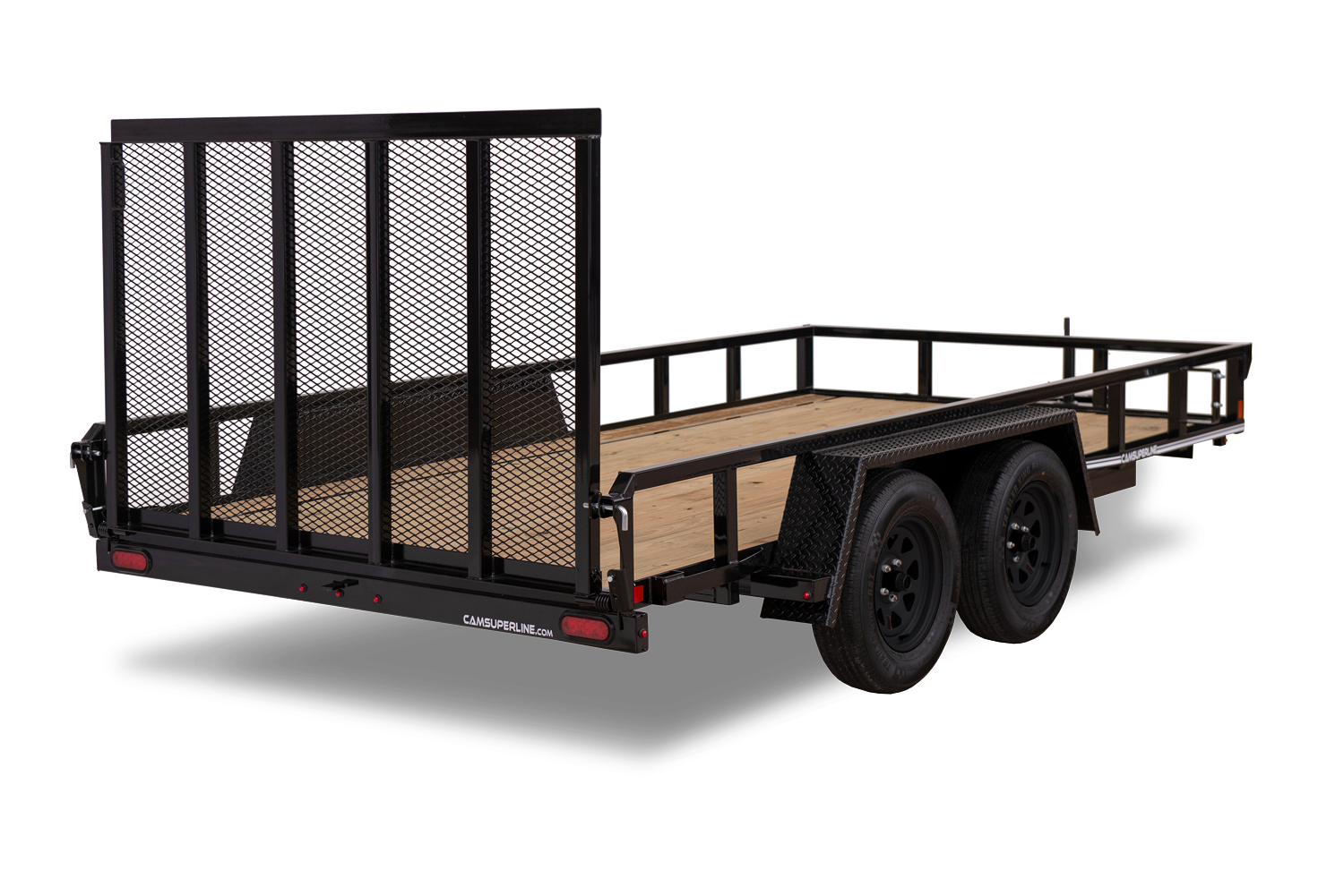 CAM Superline Utility Trailer Tandem Axle Rear