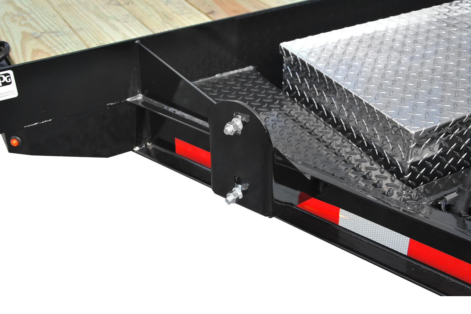 CAM Angle Frame Equipment Trailer Spare Tire Mount