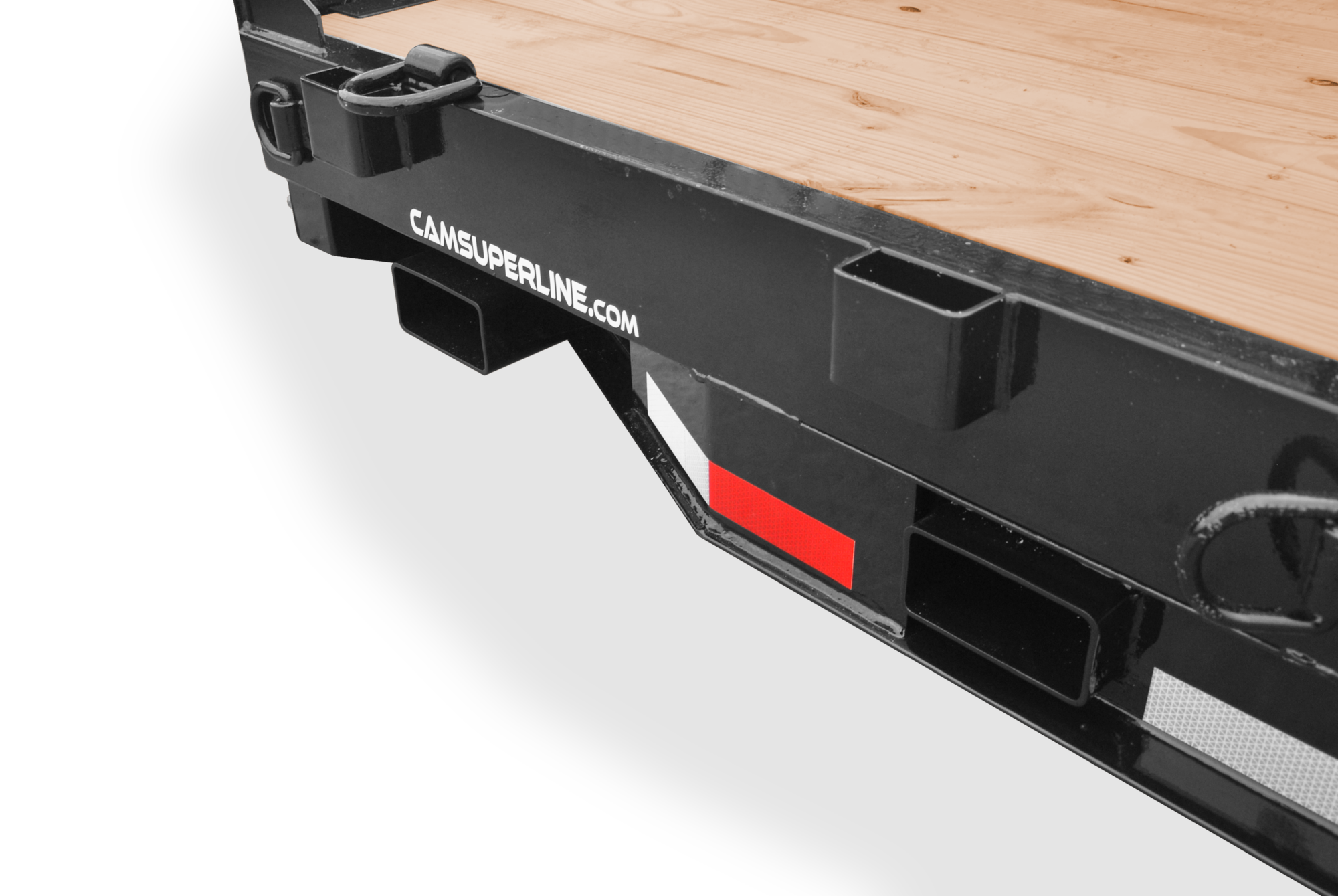 CAM Channel Frame Equipment Hauler Trailer Pallet Fork