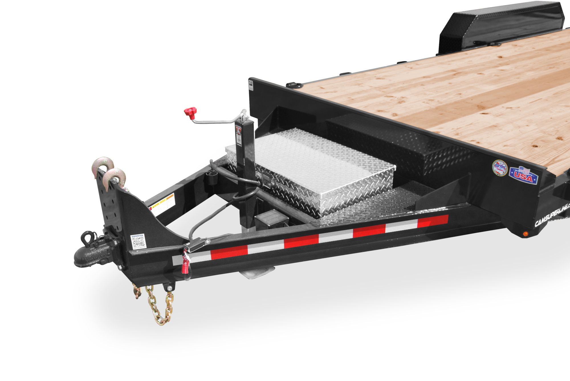 CAM Channel Frame Equipment Hauler Trailer Tongue