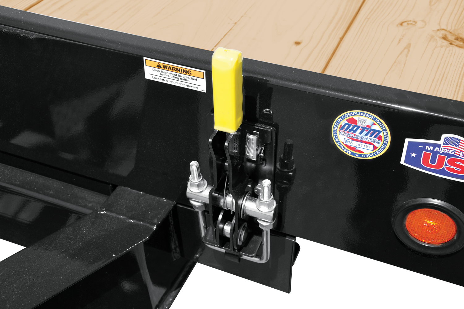 CAM Deckover Tilt Trailer Front Latch