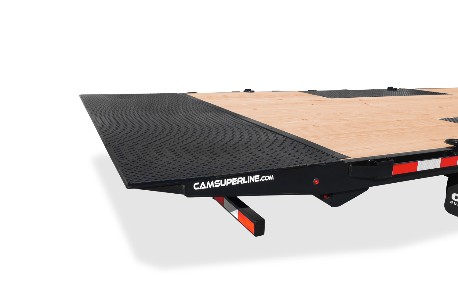 CAM Deckover Tilt Trailer Knife Edge Tail