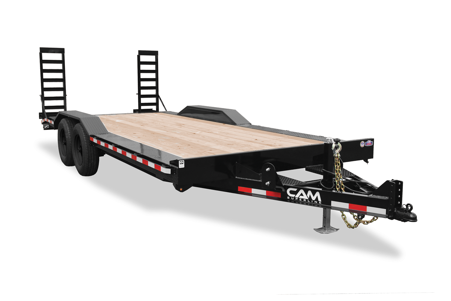 CAM Full Width Equipment Hauler Trailer Front Trailer