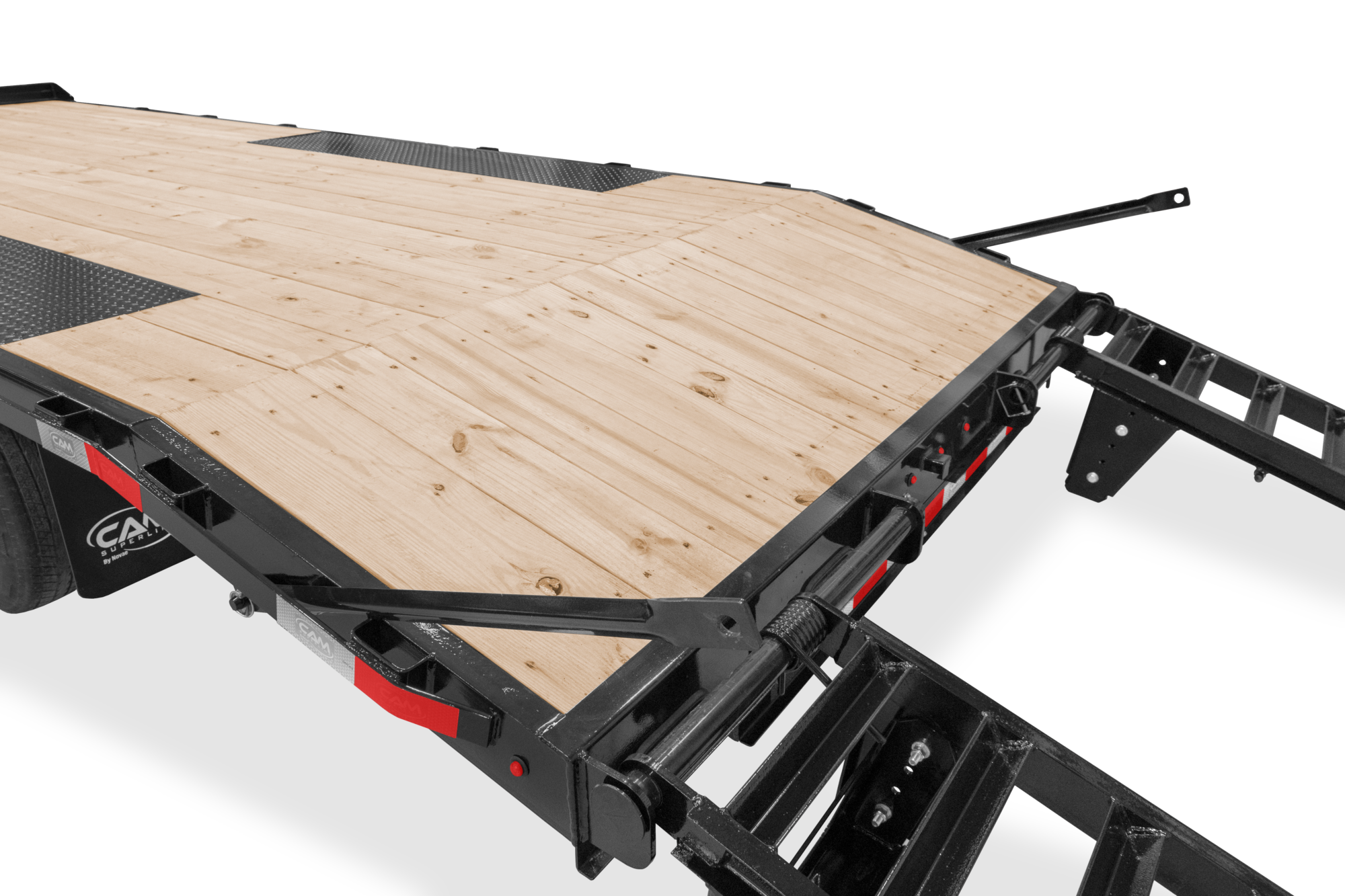 CAM General Duty Deckover Trailer Beavertail