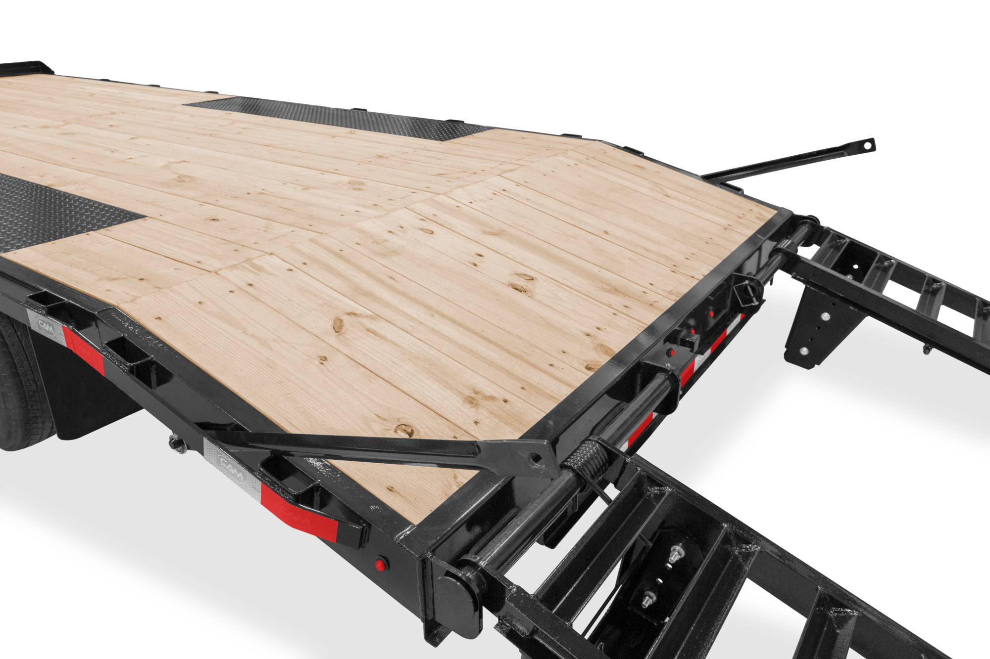 CAM General Duty Deckover Trailer Beavertail