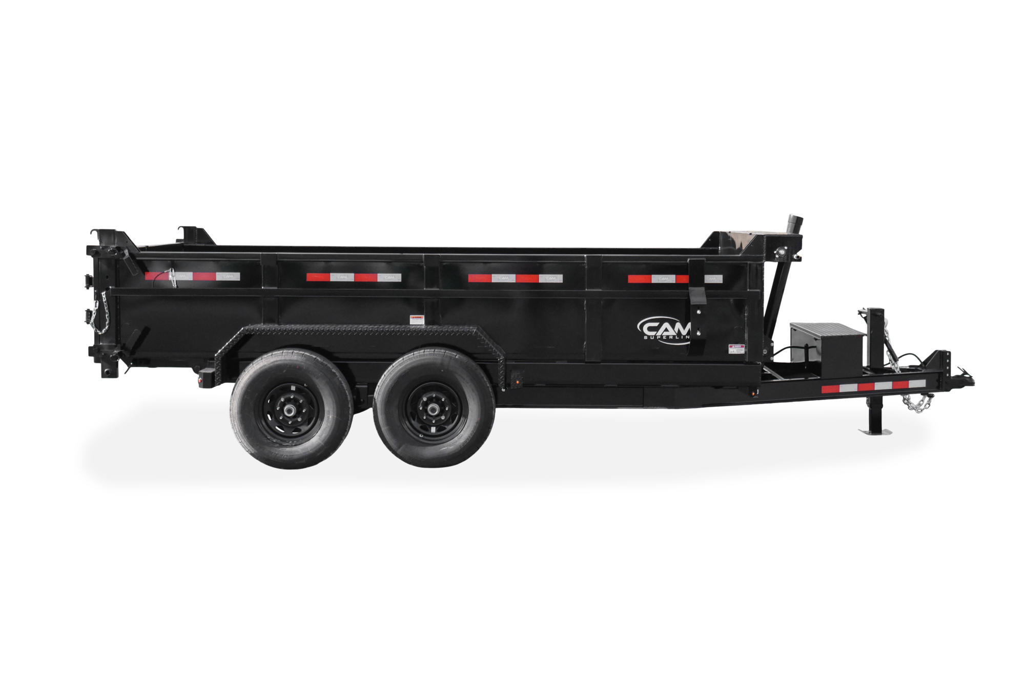 CAM Heavy Duty Telescopic Trailer Side View