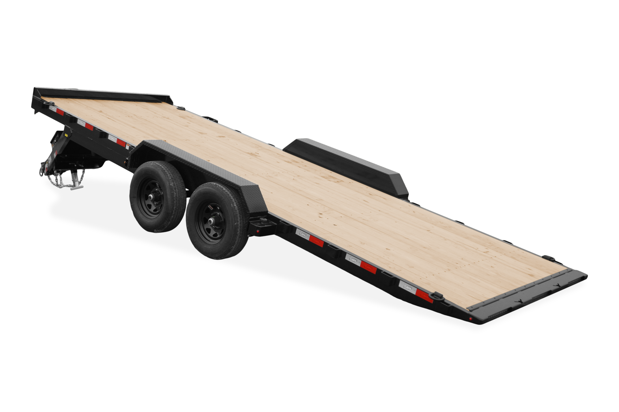 CAM Superline Power Tilt Car Hauler Trailer Rear Down