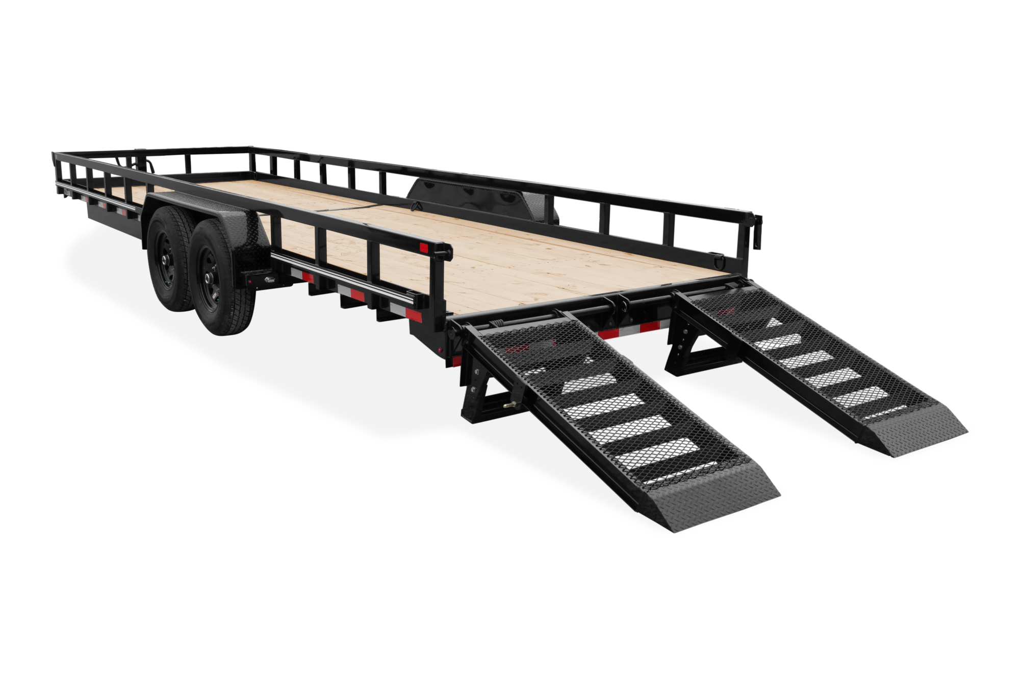 CAM Superline 14K Tube Top Utility Trailers Rear
