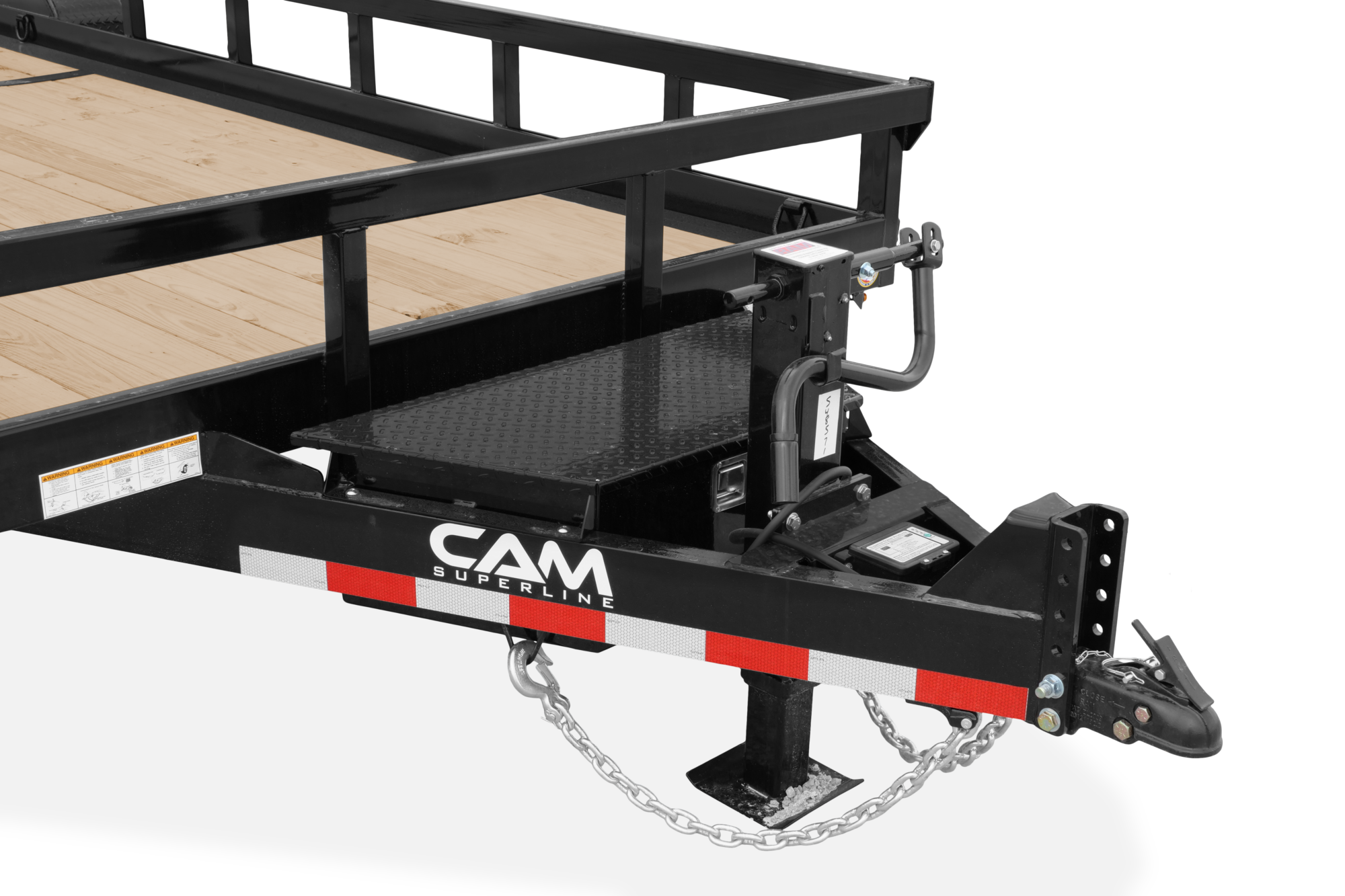 CAM Superline 14K Tube Top Utility Trailers Tongue